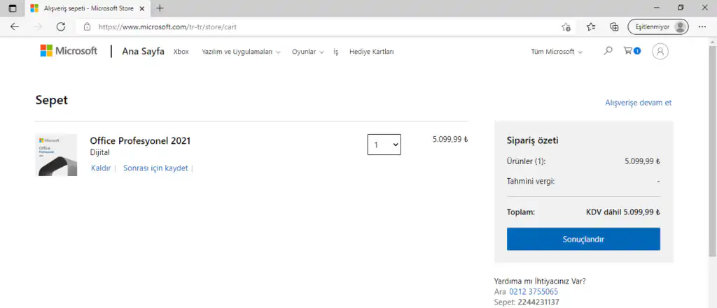 Microsoft Office 2021 Fiyatı