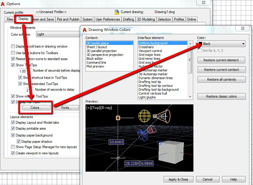 Autocad Arka Planı Beyaz Yapma 2022