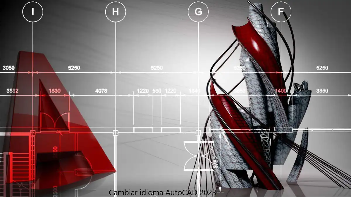 Cambiar idioma AutoCAD 2023